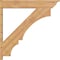 Ekena Millwork Balboa Traditional Smooth Outlooker, Western Red Cedar, 7 1/2"W x 42"D x 42"H OUT08X42X42BOA01SWR - alternate 4